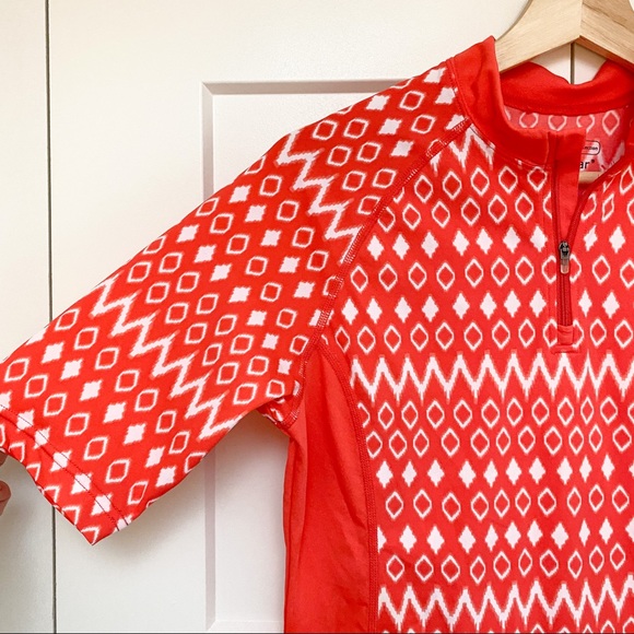 Coolibar Freestyle Short Sleeve Rash Guard - Picture 2 of 8